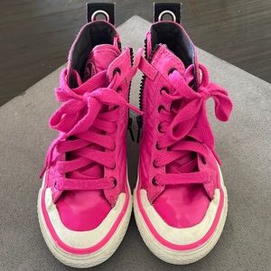 Diesel Girls High Top Sneakers US 12.5 Euro 30